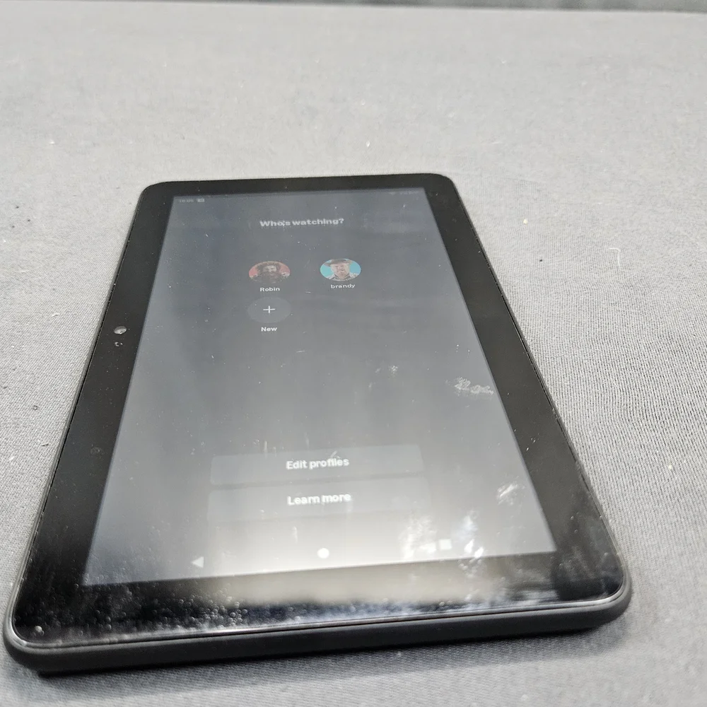 Amazon Fire 7 (12th Generation), also known by the model number P8AT8Z